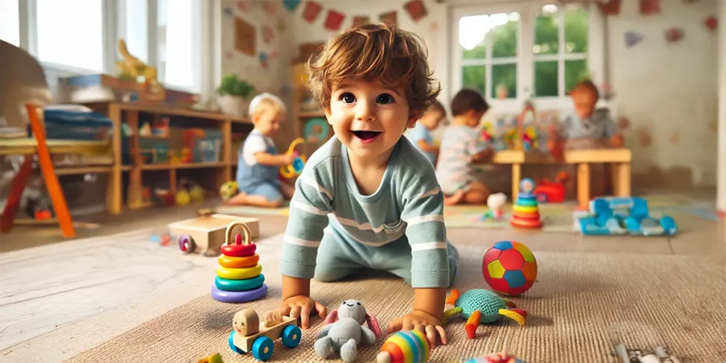 crianca-feliz-na-creche-com-roupa-confortavel