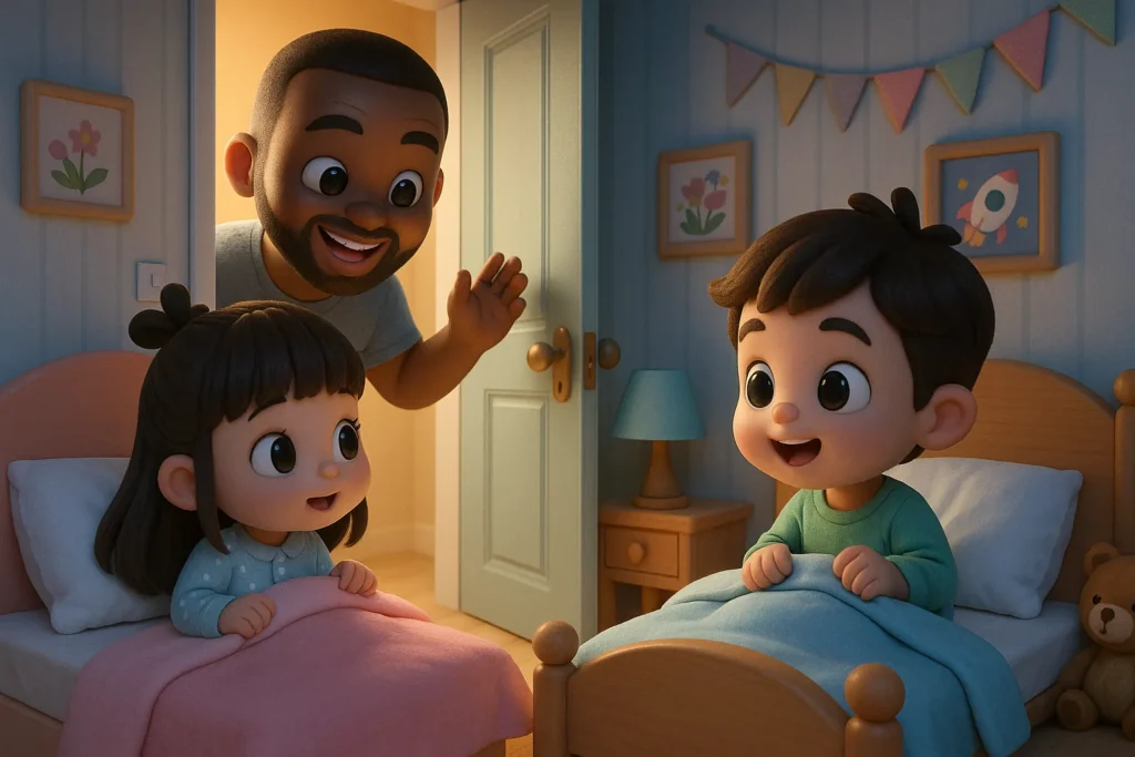a-surpresa-quase-secreta-historia-infantil-sobre-amor-e-cuidado-com-a-mamae-2 Pai acordando as crianças para fazer o café da mamãe – história infantil sobre carinho com a mamãe