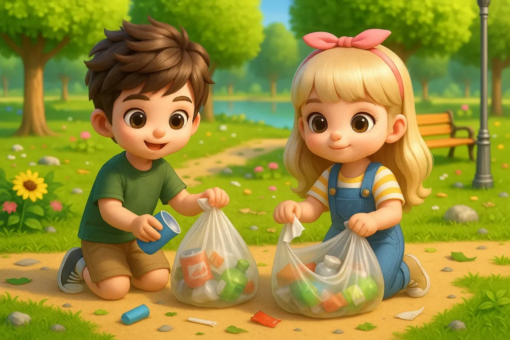 a-limpeza-do-parque-historia-infantil-sobre-cuidar-do-meio-ambiente-2