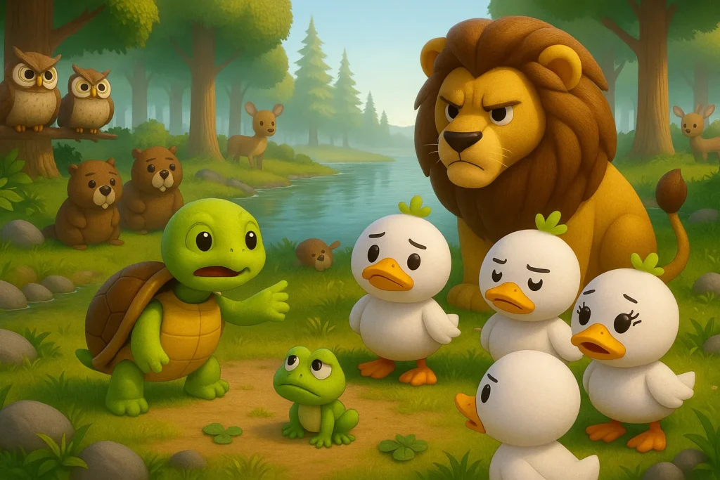 a-festa-dos-patos-historia-infantil-sobre-convivencia-e-respeito-3